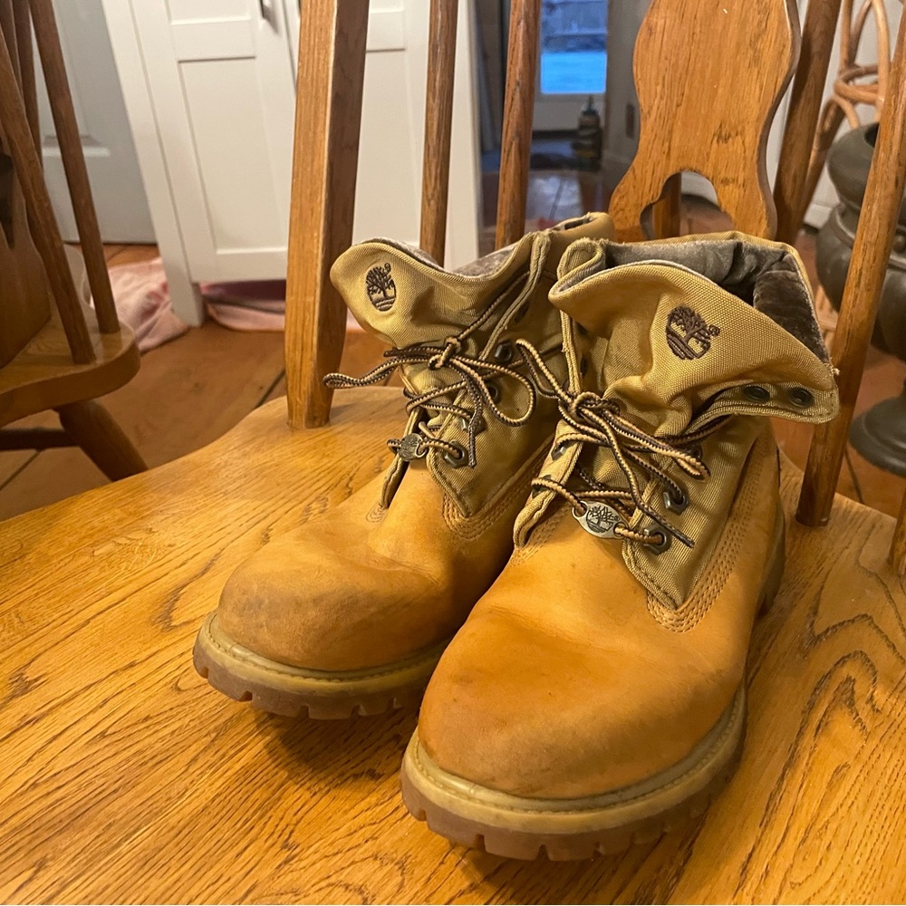 Timberland Women’s Brown Leather Boots